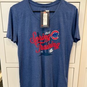 Fanatics Blue Chicago Cubs Spring Training 2022 T-Shirt